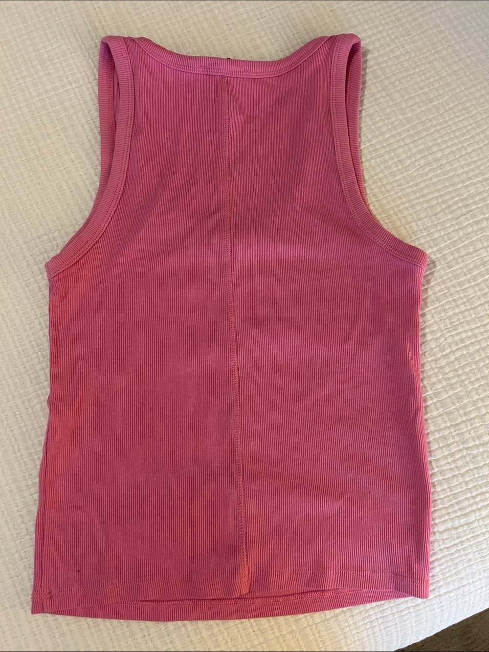 Zara Ribbed Scoop Tank - Picture 3 of 3